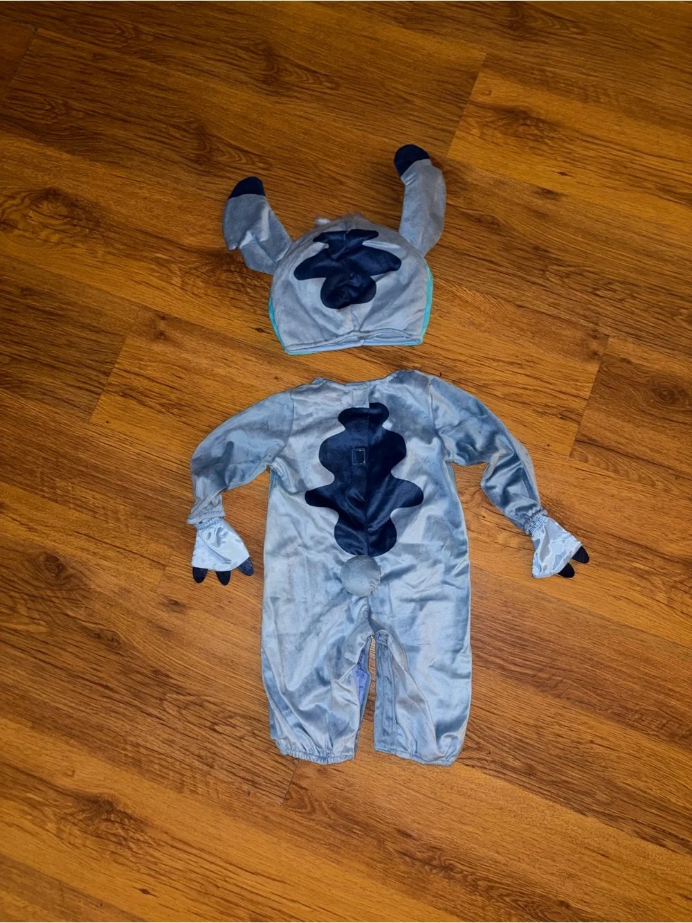 Disney Blue and Teal Stitch Plush Kids Costume 3-6 Months